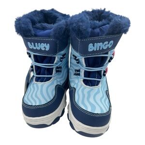 Boys Blue Kids Snow Boots
